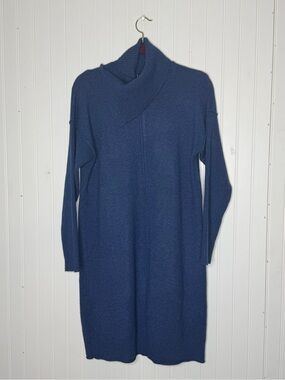 FDJ French Design Jeans Long Sleeve Envelope Neck Knit Sweater Dress Size Small